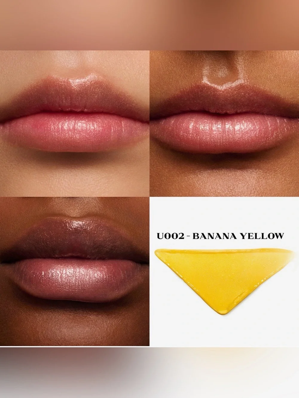 Prada Reflection Lip Balm Mini in Banana Yellow Brand New - NO BOX